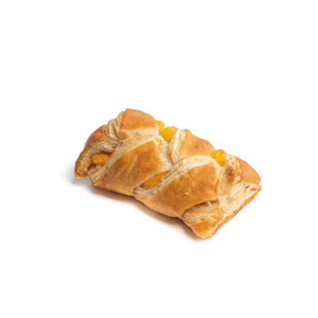 Intreccio de crema pastelera y manzana