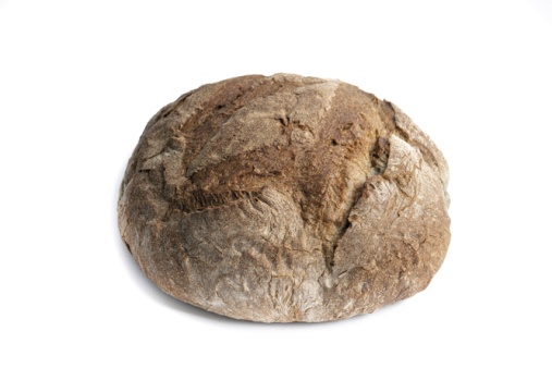 Pagnotta pugliese de trigo quemado
