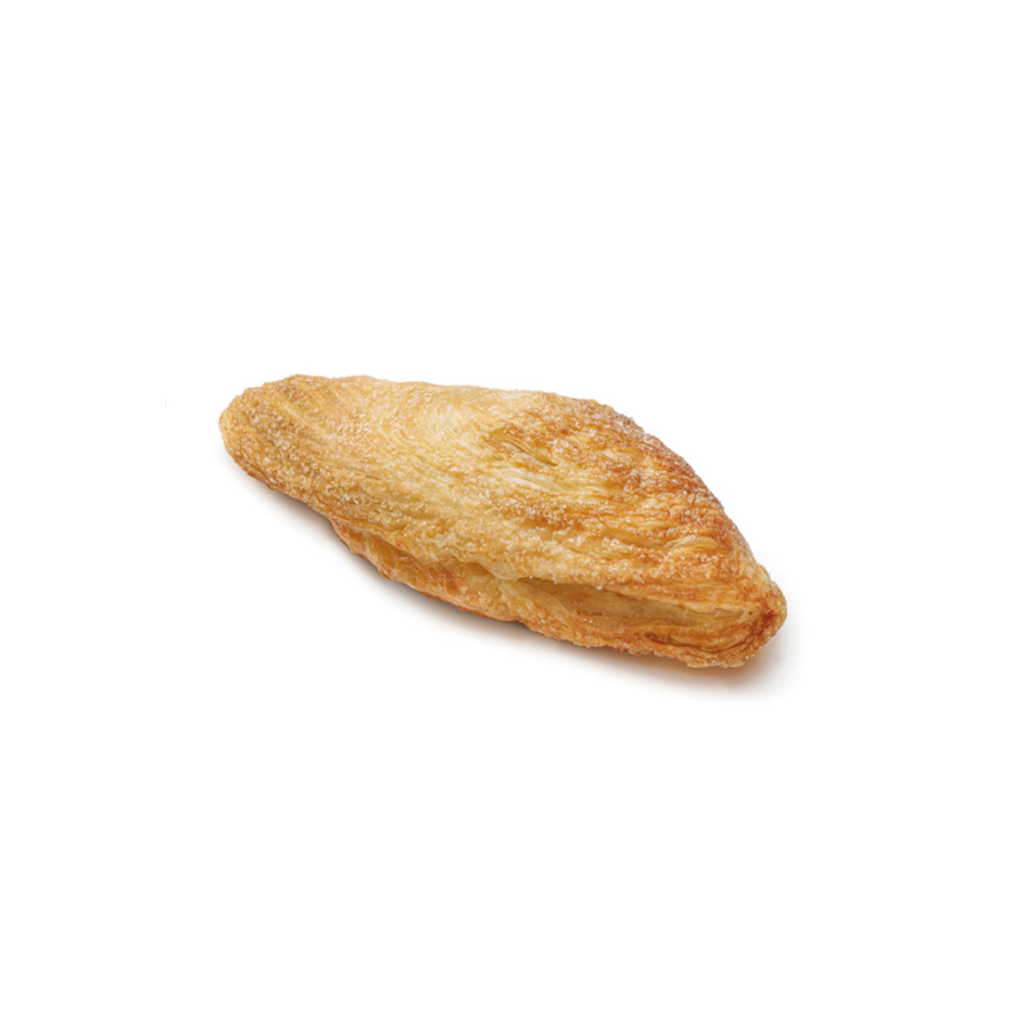 Hojaldre de crema pastelera y manzana